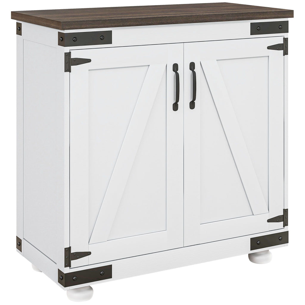 Modern Farmhouse Sideboard With Adjustable Shelf