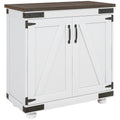 Modern Farmhouse Sideboard With Adjustable Shelf