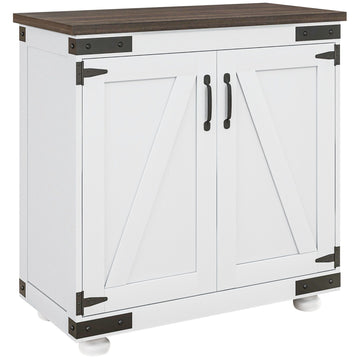 Modern Farmhouse Sideboard With Adjustable Shelf
