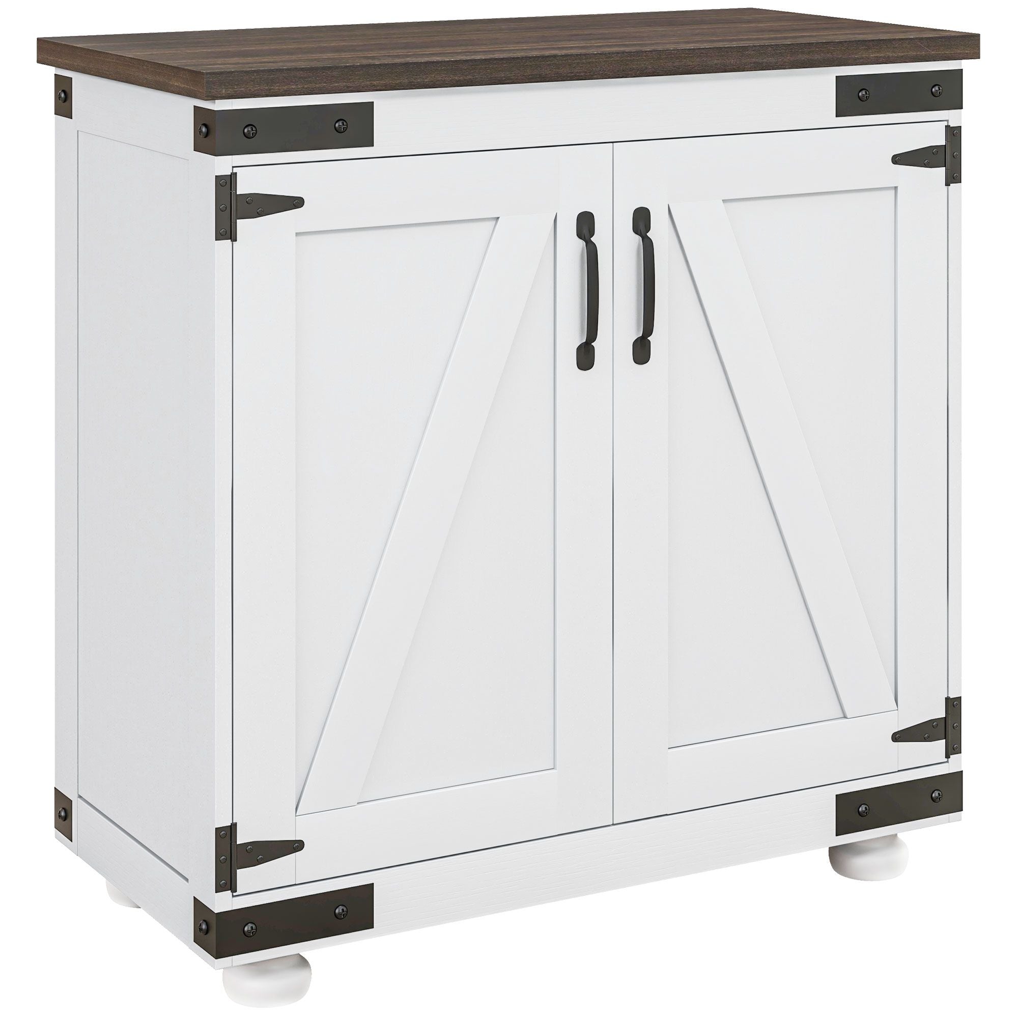 Modern Farmhouse Sideboard With Adjustable Shelf