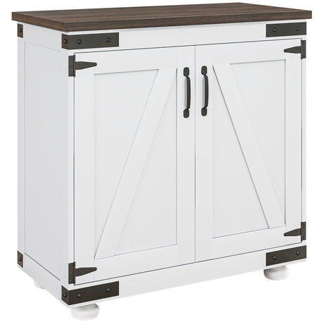 Modern Farmhouse Sideboard With Adjustable Shelf