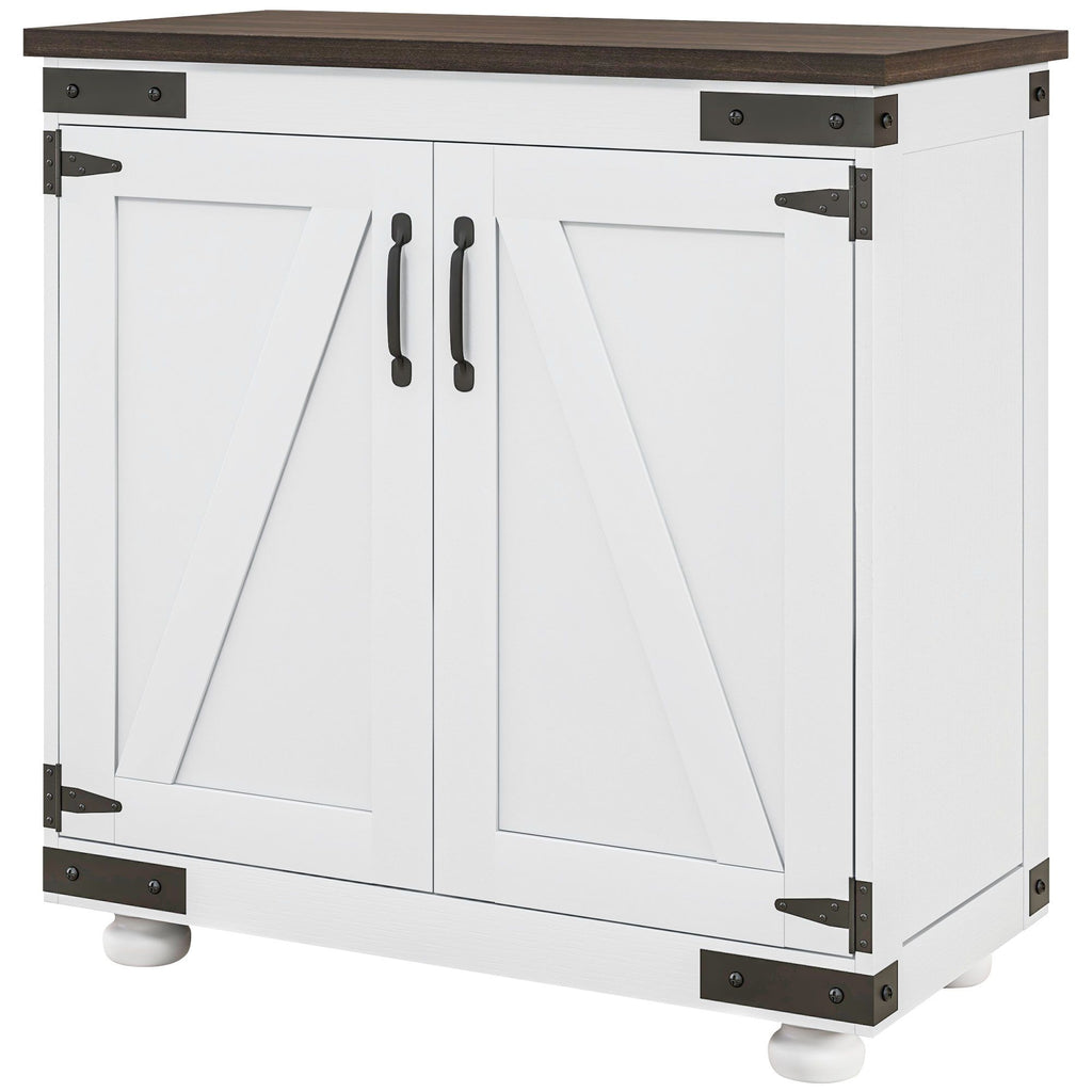 Modern Farmhouse Sideboard With Adjustable Shelf