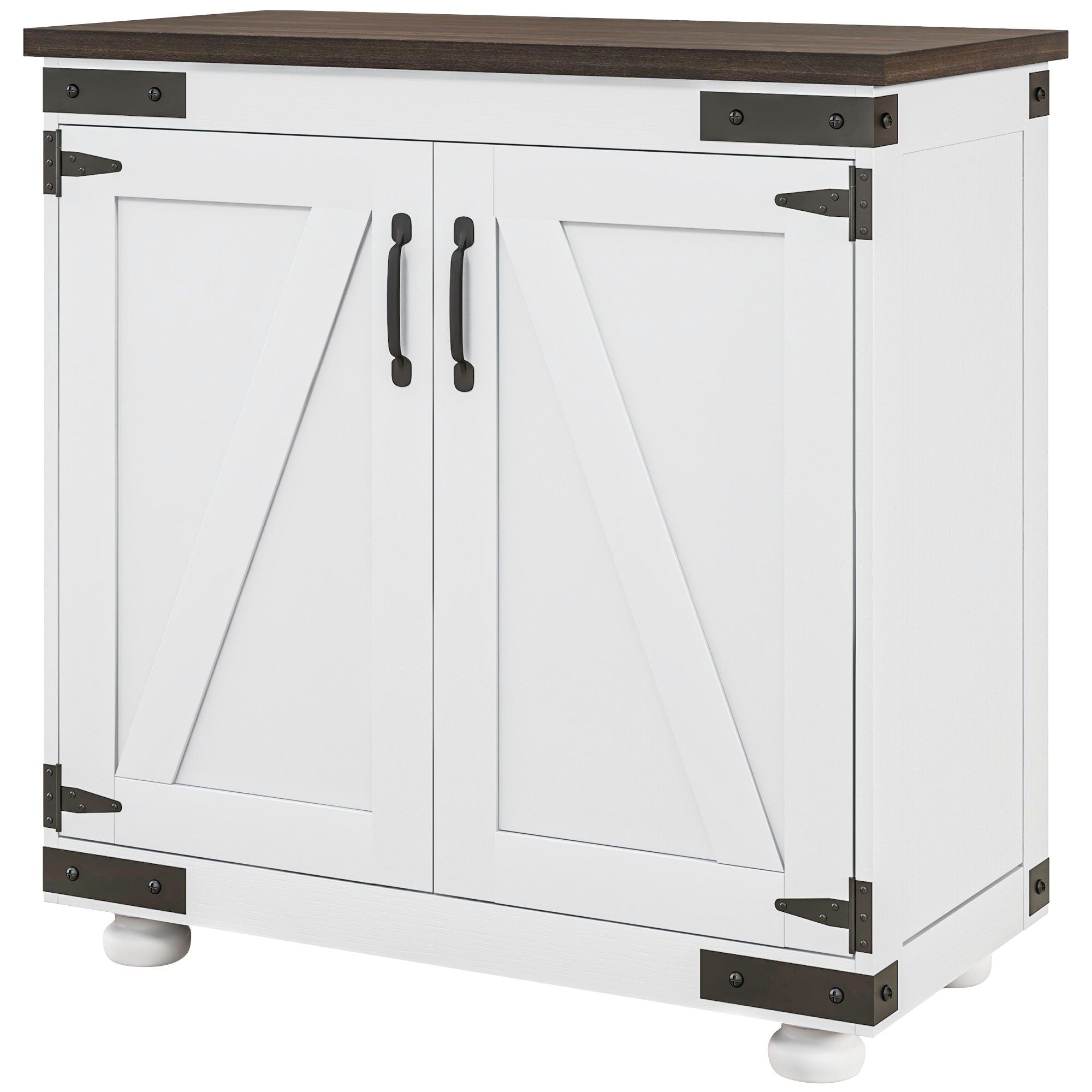 Modern Farmhouse Sideboard With Adjustable Shelf