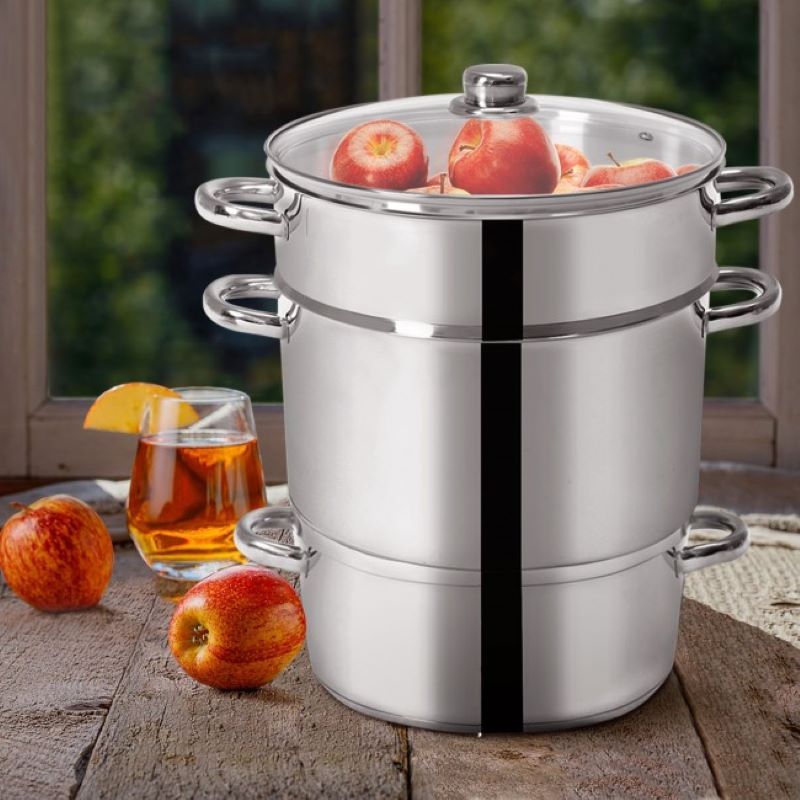 Premium Stainless Steel Fruit and Vegetable Juicer Steamer