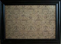 Espresso Damask Dry-Erase and Magnetic Message Board