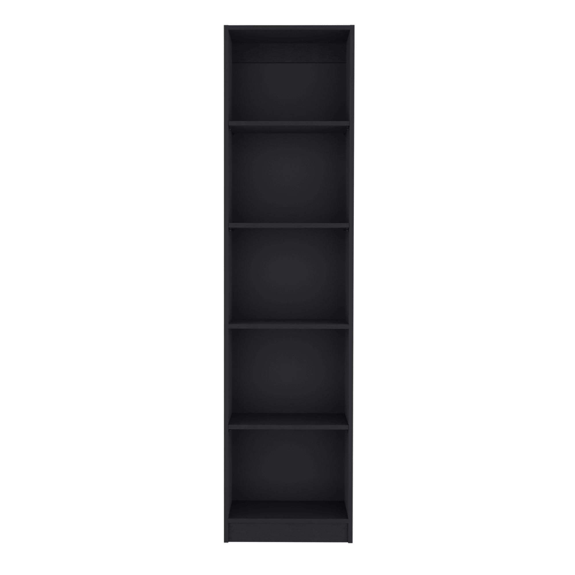 5-Tier Slim Bookcase for Home Office Organization