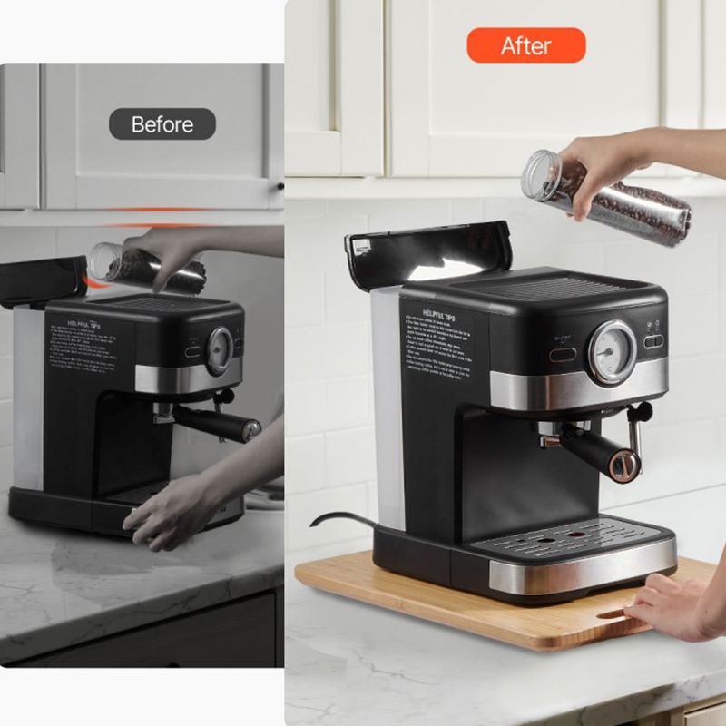 Rolling Countertop Slider for Kitchen Appliances