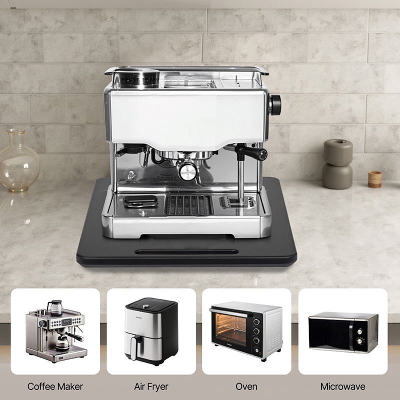 Rolling Countertop Slider for Kitchen Appliances