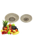 Woven Seagrass Bowls for Bohemian Decor – Two-Tone Brown and Beige