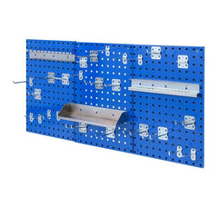 Wall-Mounted Pegboard Kit for Garage and Studio Organization