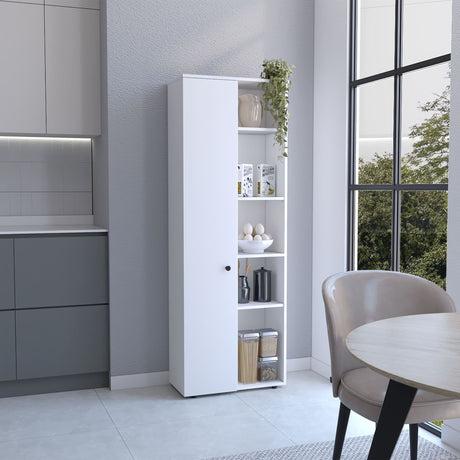 Hoyt Multistorage Kitchen Pantry Cabinet – 10 Compartments