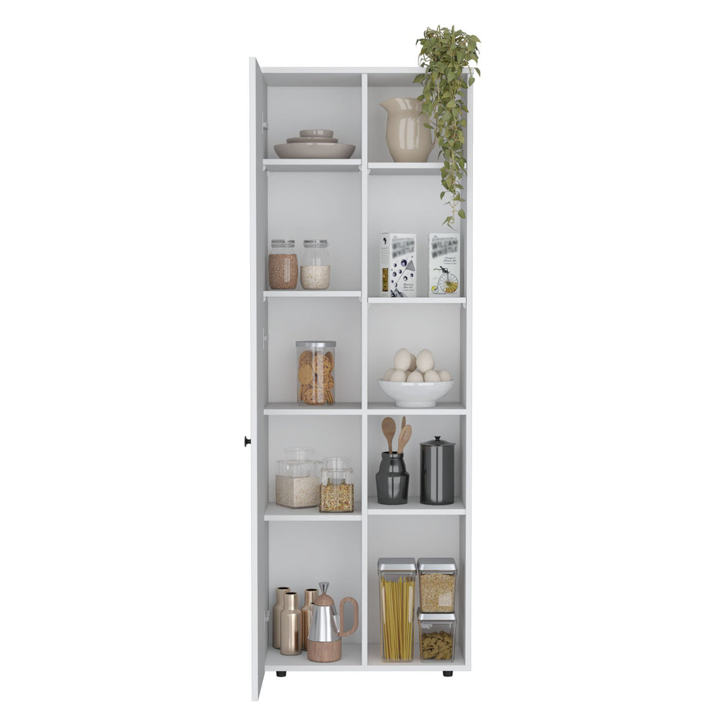 Hoyt Multistorage Kitchen Pantry Cabinet – 10 Compartments