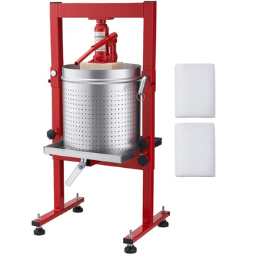 Manual Fruit and Wine Press for Batch Processing