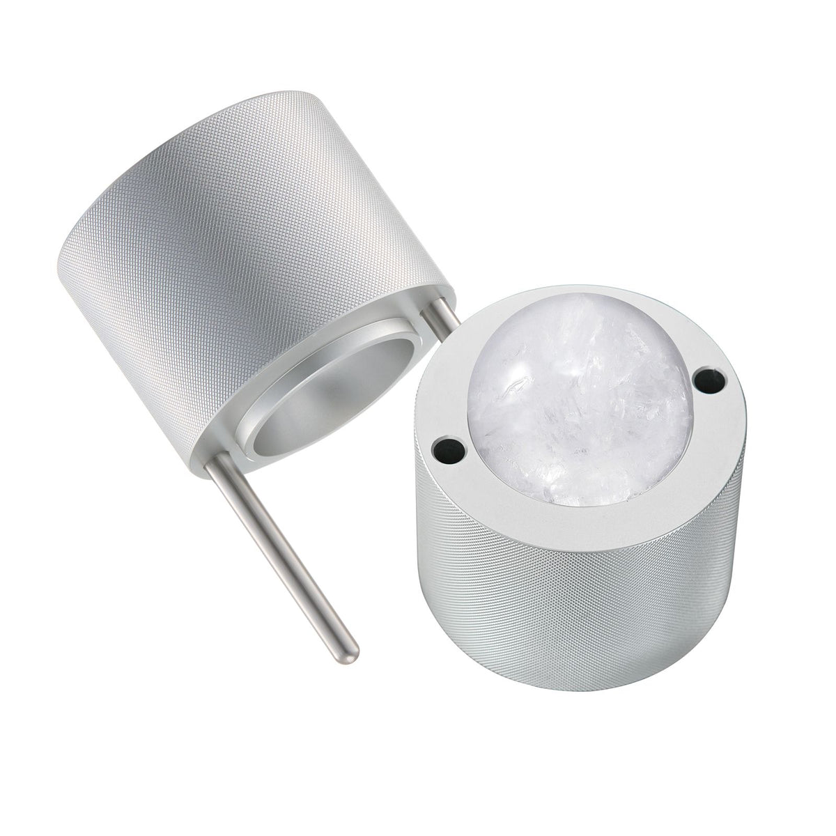 Gravity Ice Ball Press Kit with Tongs and Drip Tray