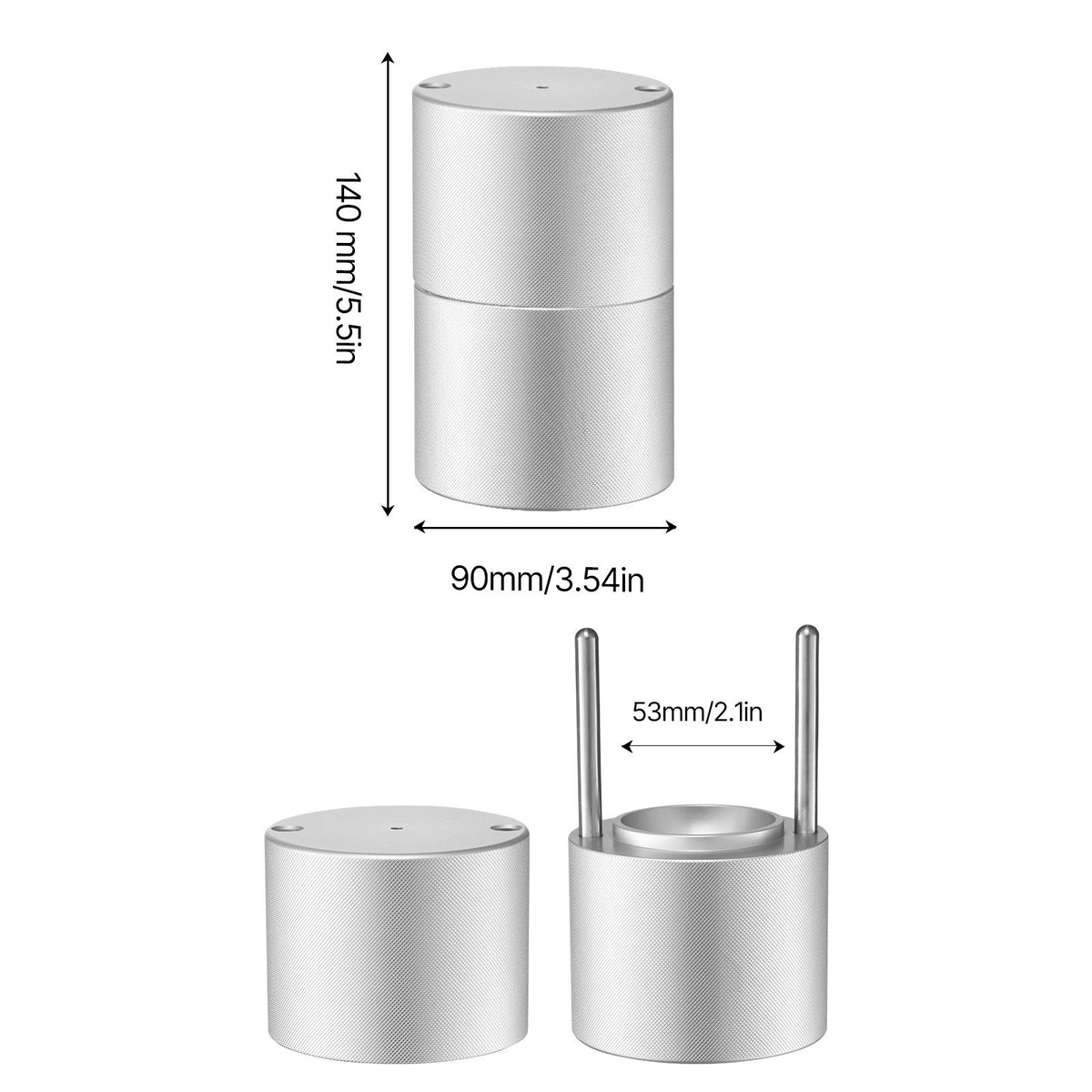 Gravity Ice Ball Press Kit with Tongs and Drip Tray