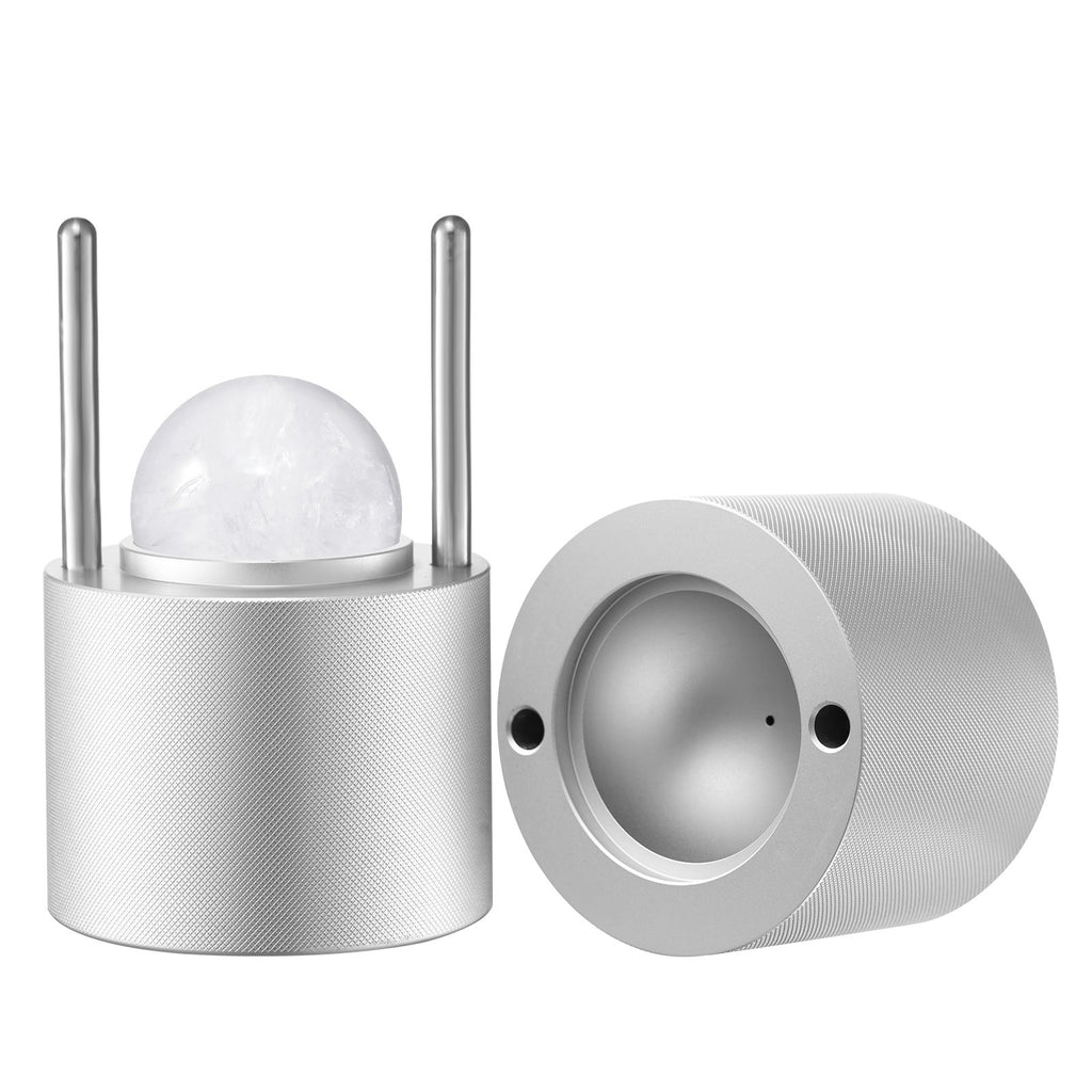 Gravity Ice Ball Press Kit with Tongs and Drip Tray