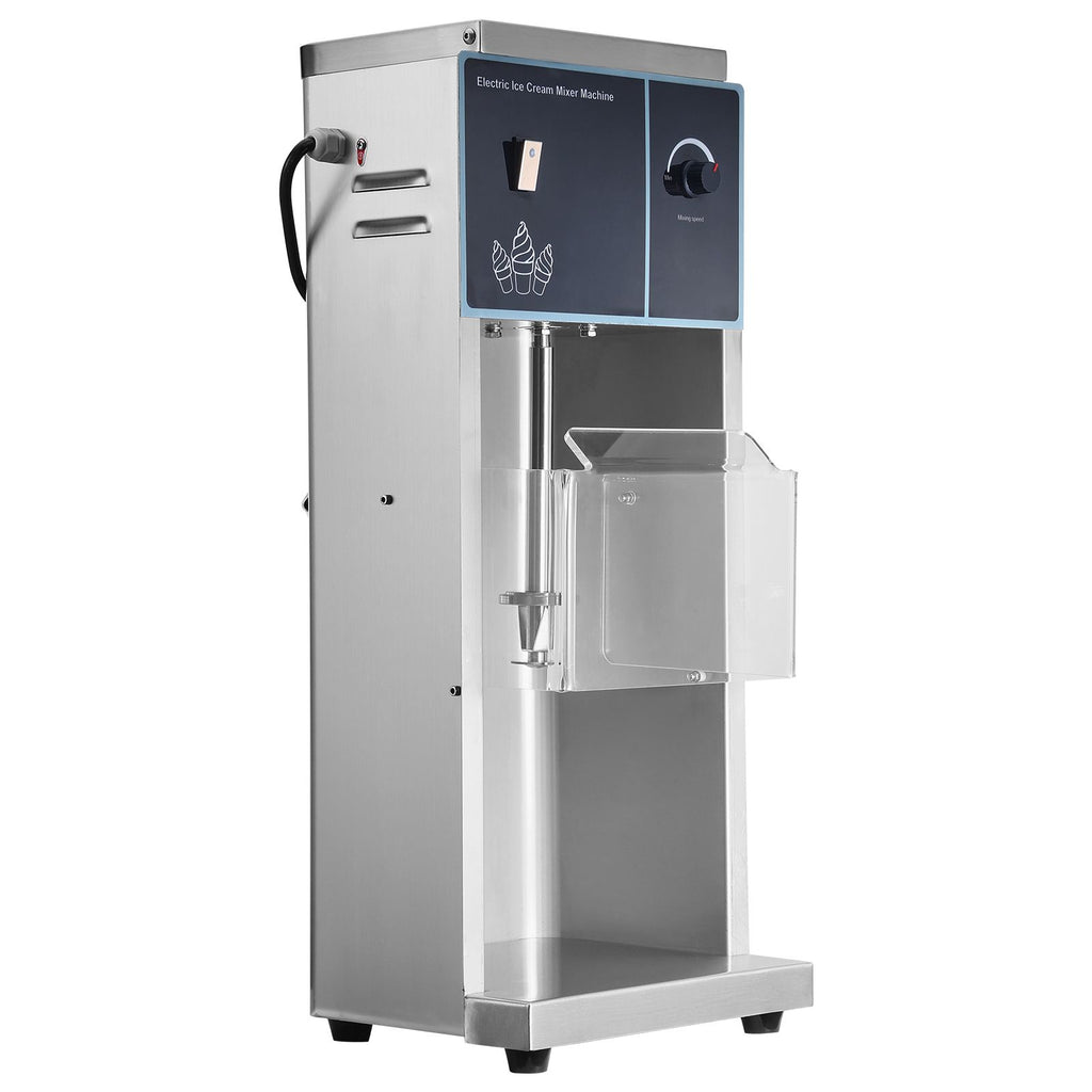 Ice Cream Blender with Stepless Speed Control and Matched Cup Rings