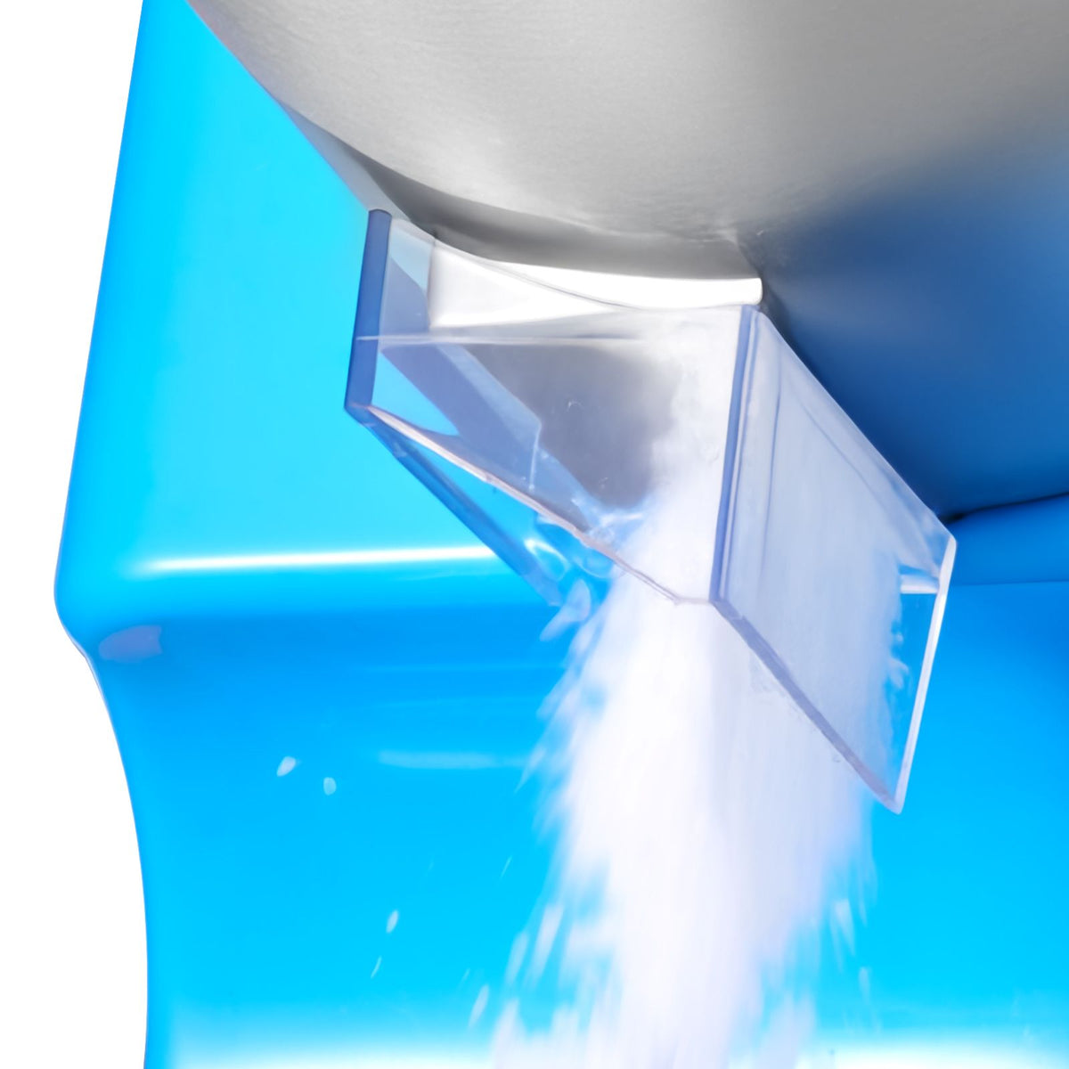 Electric Fine-Snow Ice Crusher with Raised Dispenser
