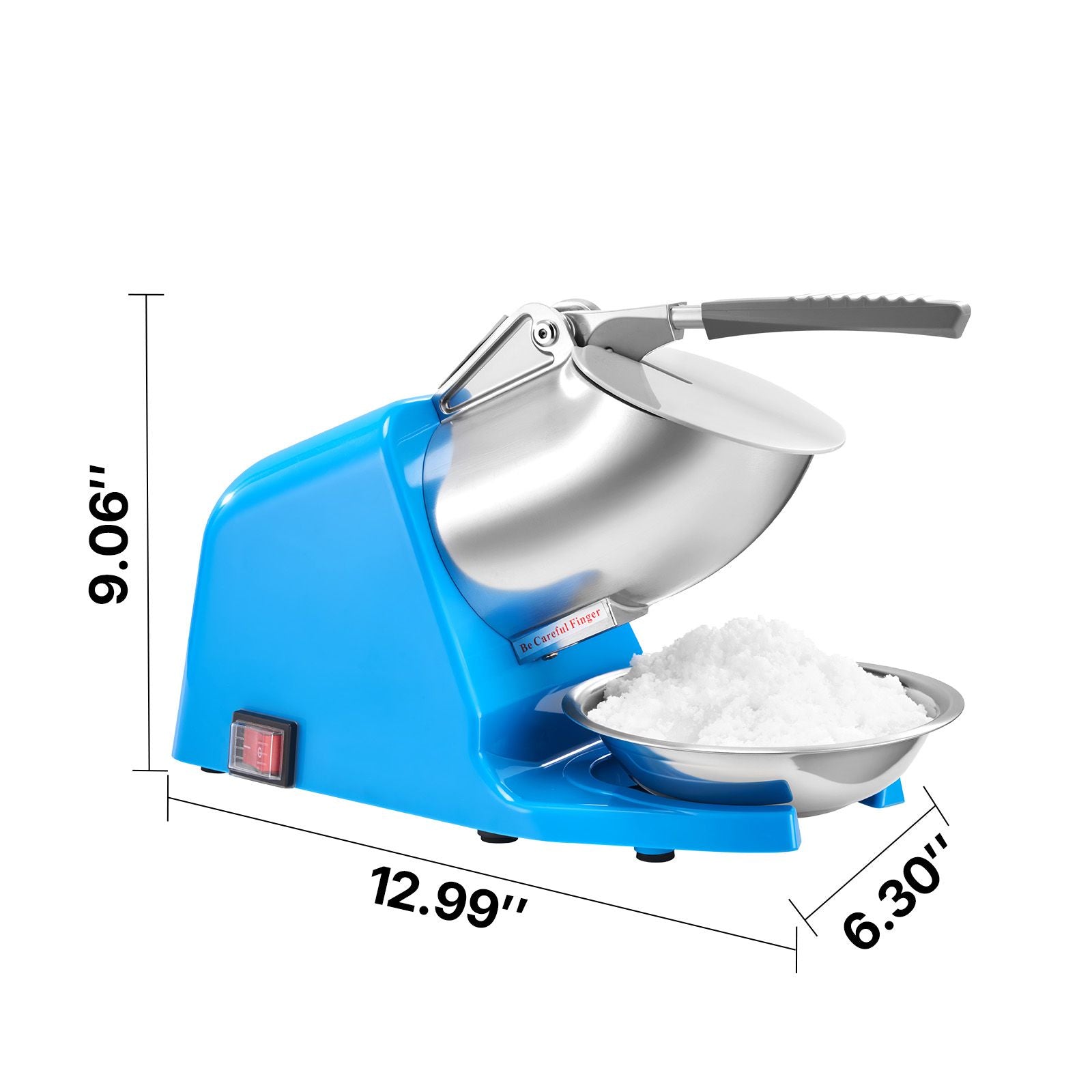 High-Efficiency Electric Ice Crusher with Anti-Splash Design