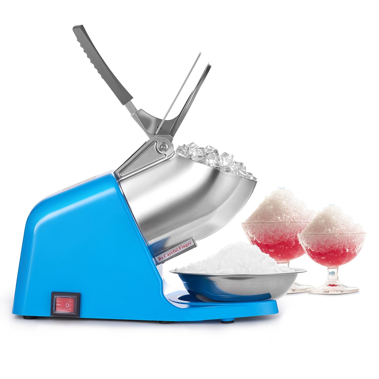 High-Efficiency Electric Ice Crusher with Anti-Splash Design