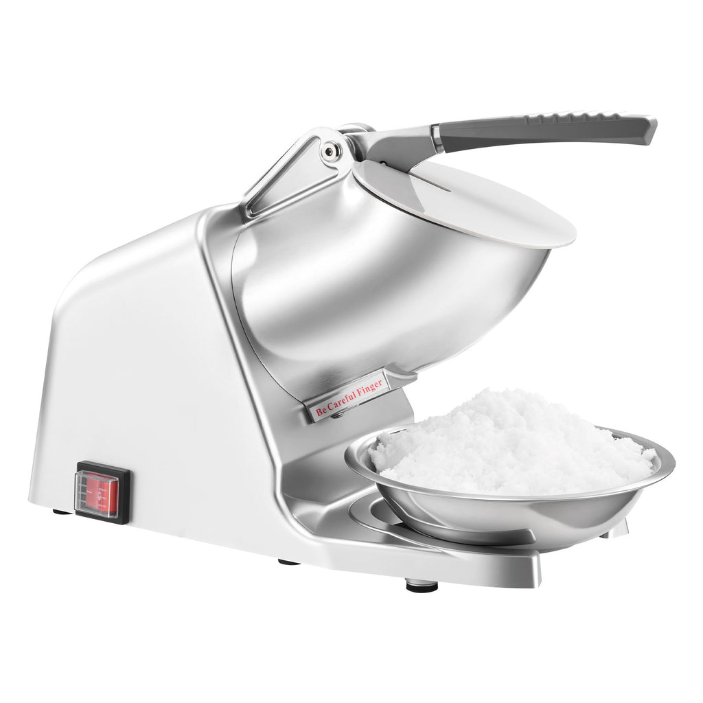 High-Performance Electric Ice Crusher – /hr, 4 Blades, Stainless Steel Snow Cone Maker