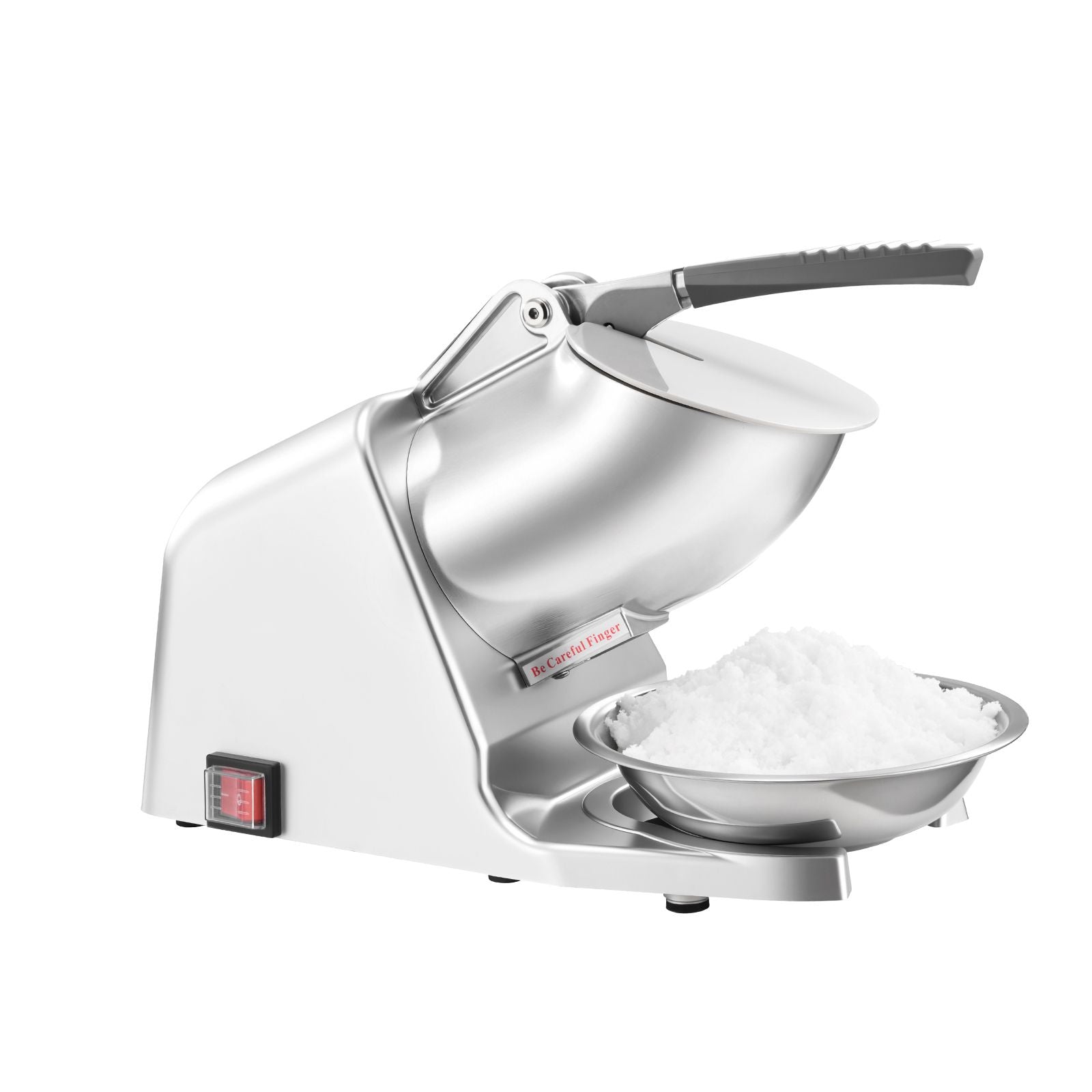 High-Performance Electric Ice Crusher – /hr, 4 Blades, Stainless Steel Snow Cone Maker