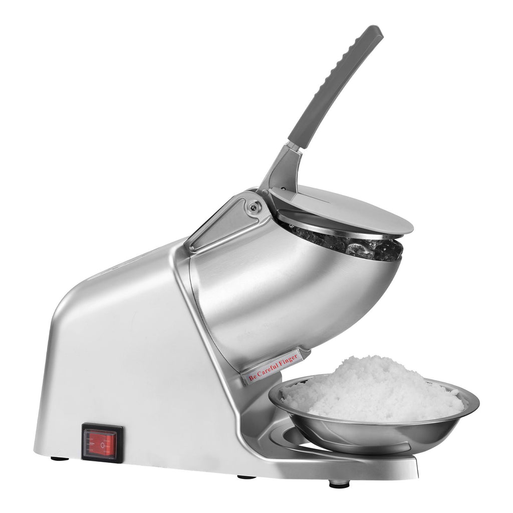 High-Performance Electric Ice Crusher – /hr, 4 Blades, Stainless Steel Snow Cone Maker