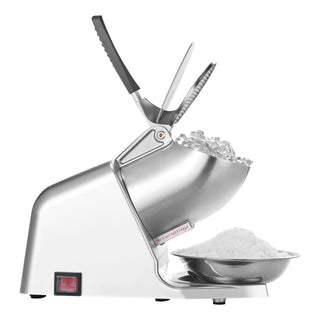 High-Performance Electric Ice Crusher – /hr, 4 Blades, Stainless Steel Snow Cone Maker