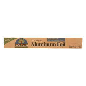 100% Recycled Aluminum Foil – everyday Food Wrap