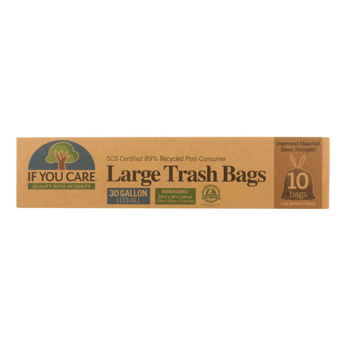 Recycled Drawstring Bags for Tall Kitchen Bins