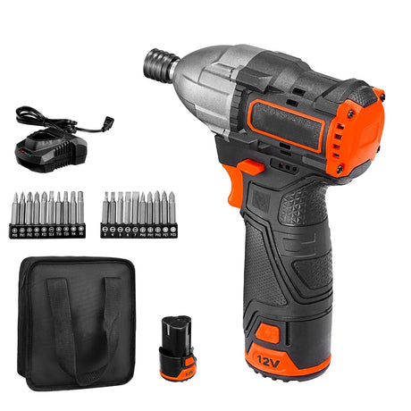 Cordless Brushless Impact Driver Kit with LED Light