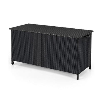 Wheeled Indoor-Outdoor Storage Box with Liner