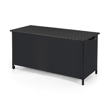 Wheeled Indoor-Outdoor Storage Box with Liner