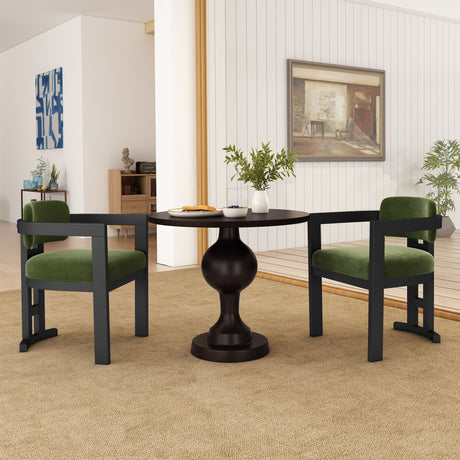 Upholstered Dining Chairs Set of 2 – Refined Look