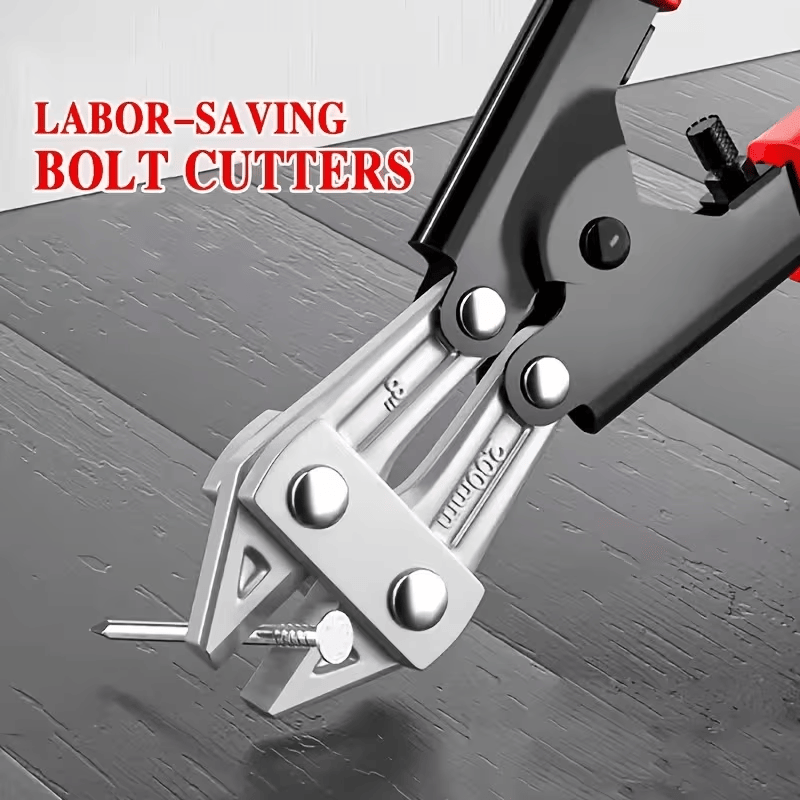 Compact Multipurpose Bolt Cutter with Non-Slip Grip