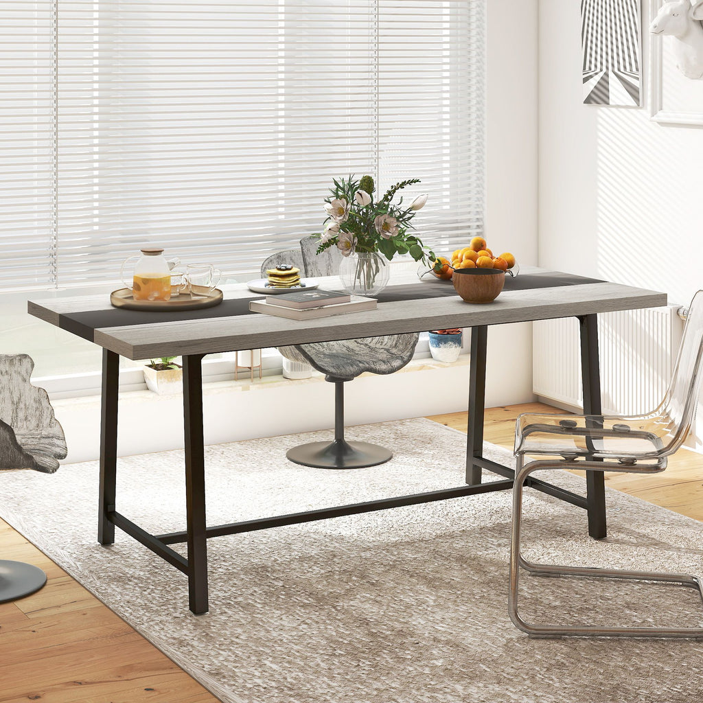 Versatile Industrial Dining Table for Multiple Uses