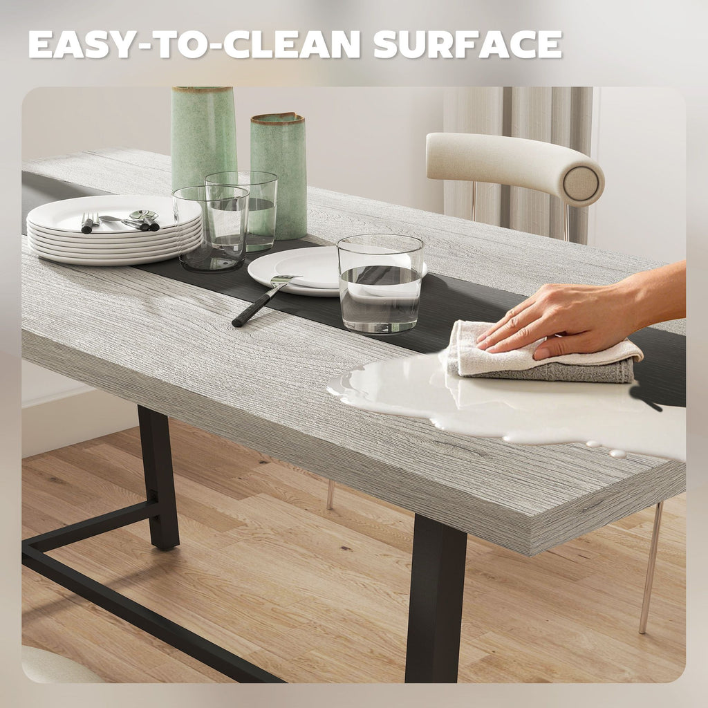 Versatile Industrial Dining Table for Multiple Uses