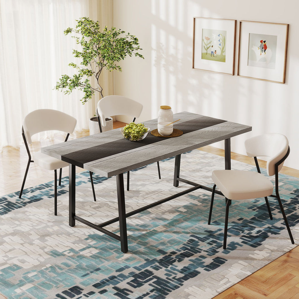 Versatile Industrial Dining Table for Multiple Uses