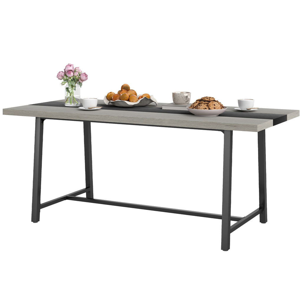 Versatile Industrial Dining Table for Multiple Uses
