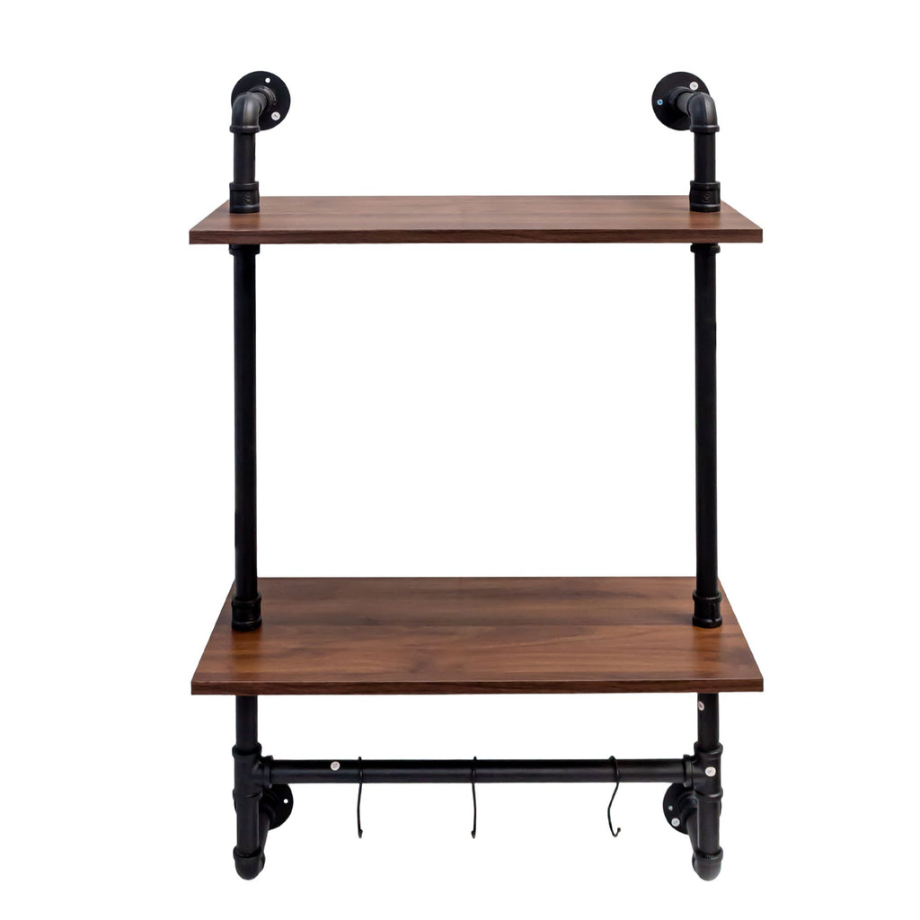 Farmhouse Style Storage Shelf Organizer for Stylish Display