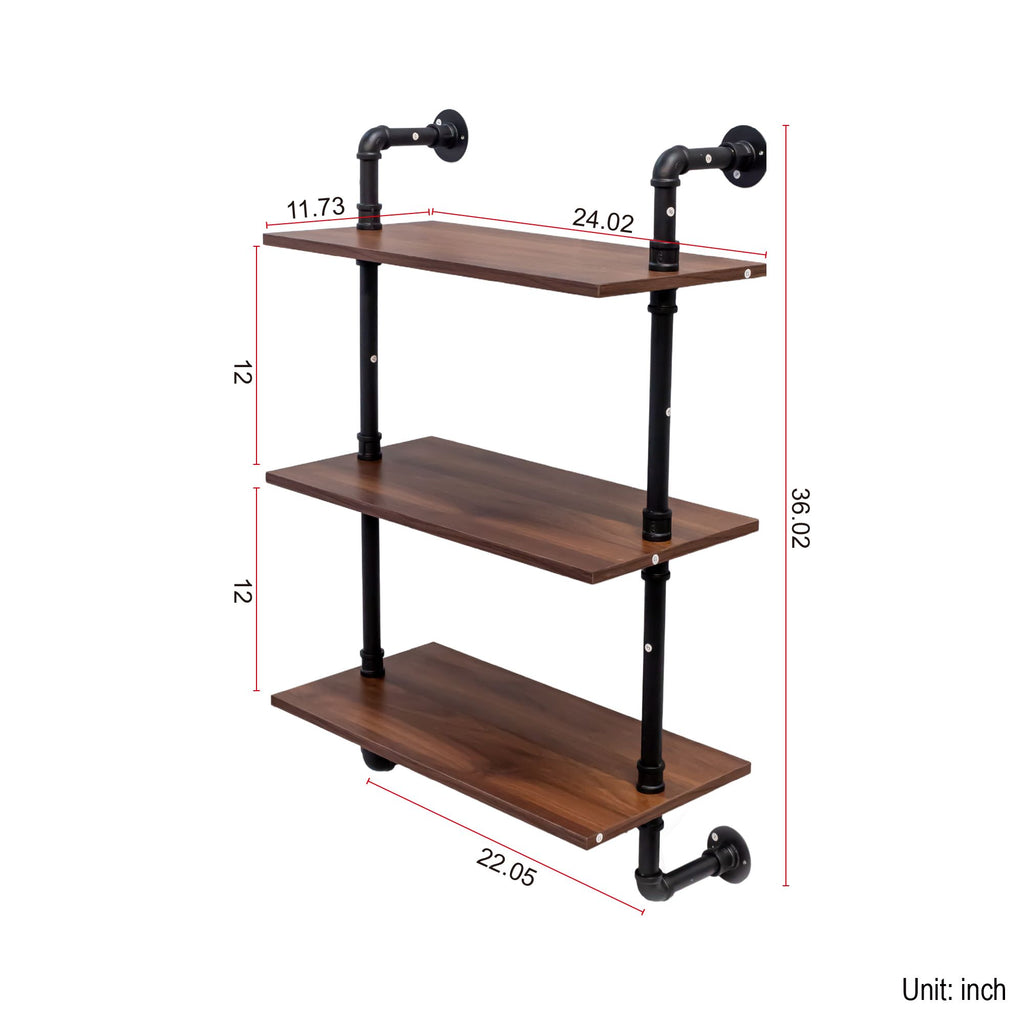 Farmhouse Style Storage Shelf Organizer for Stylish Display
