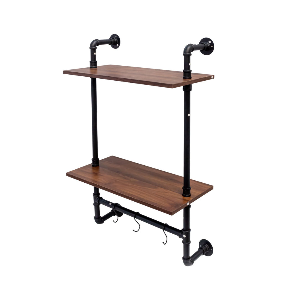 Farmhouse Style Storage Shelf Organizer for Stylish Display