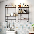 Farmhouse Style Storage Shelf Organizer for Stylish Display