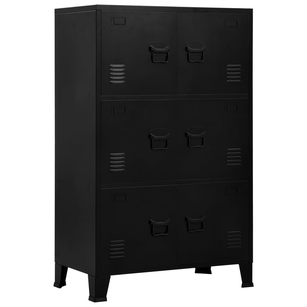 Industrial Storage Chest with Six Doors and Ventilation