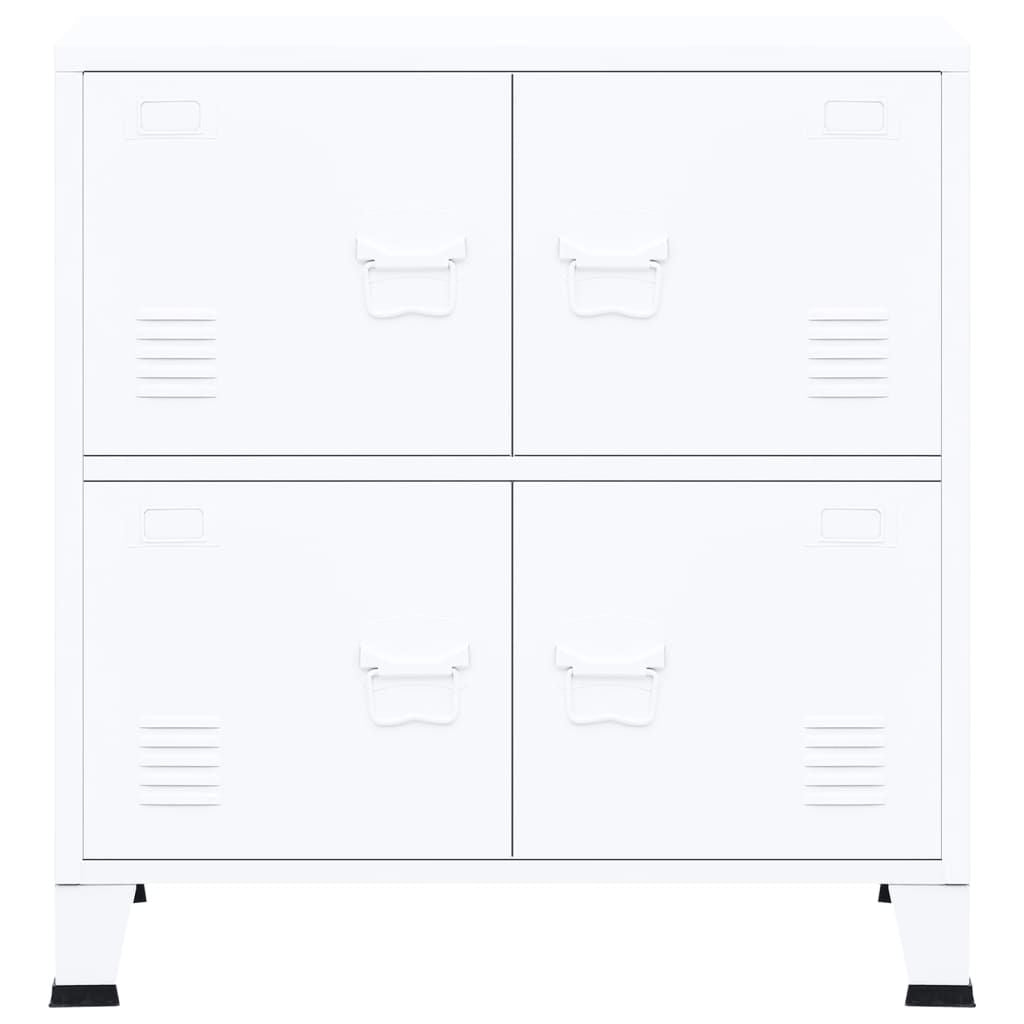 Industrial Storage Chest with Name Tag Holders and Air Vents