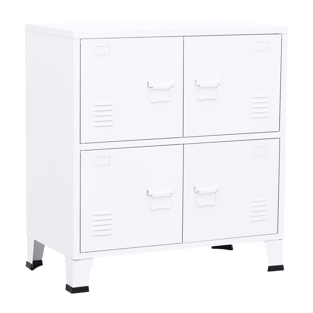 Industrial Storage Chest with Name Tag Holders and Air Vents