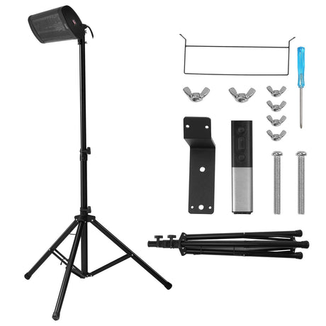 Adjustable Infrared Heater for Indoor and Outdoor Spaces