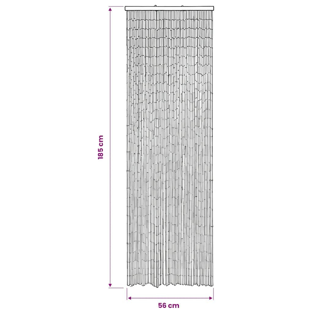 Dense-Strand Insect Door Curtain With Top Hanging Bar