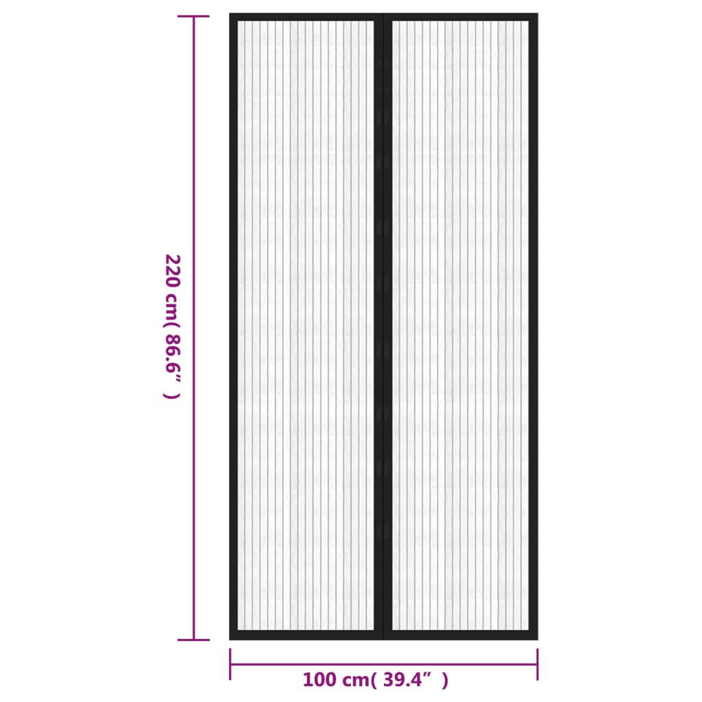 Magnetic Insect Door Curtains for Hands-Free Entry