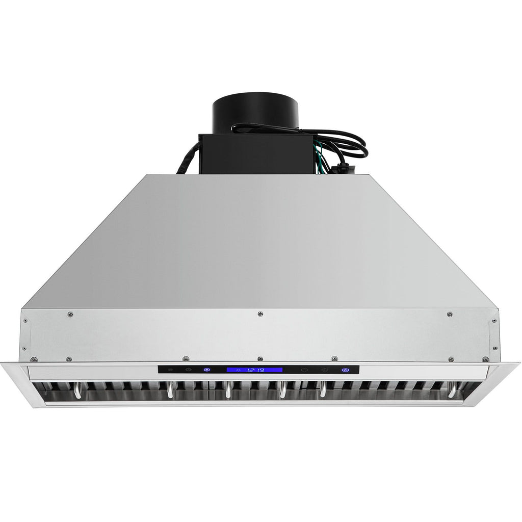 900CFM 30- Built-in Range Hood with Touch & Remote Control, LED Lights, and Baffle Filters